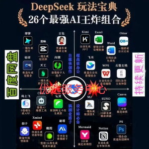 兴趣培训DeepSeek+ai 教程2025最火AI操作学习赋能职场使用视频-虚拟资料平台