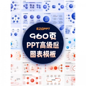 HZH精选创意960页7套公司大厂万能逻辑框架构图ppt图表模板高级感-虚拟资料平台