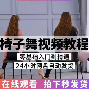 椅子舞教程视频 椅子舞技巧全套入门自学零基础学习教程素材-虚拟资料平台