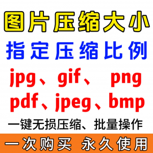 jpg/pdf/gif/png/bmp/jpeg图片图像照片压缩修改调整大小无损批量-虚拟资料平台