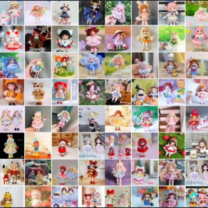 精品隐藏800+款精品微钩隐藏人偶图解全店图解部分带视频打包价-虚拟资料平台