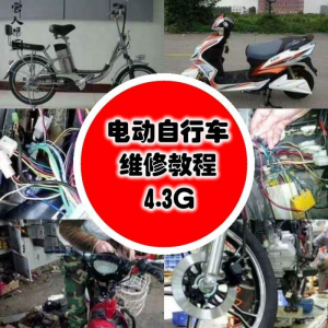 学电动车维修技术电动自行车维修技术电瓶修复技巧视频教程教学-虚拟资料平台