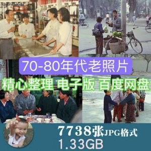 中国70-80年代城市生活老照片人文纪实摄影作品集JPG图片电子版-虚拟资料平台
