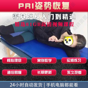 pri姿势恢复技术视频教程呼吸动力技术姿势恢复纠正训练培训课程-虚拟资料平台